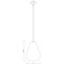 Z-Lite Ayra Pendant, 1-Light, 12 In.W x 16.75 In.H, Matte Black/Clear 488P12-MB - alternate 4